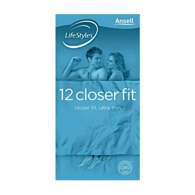 Lifestyles Healthcare Closer Fit Condoms 12 Pack