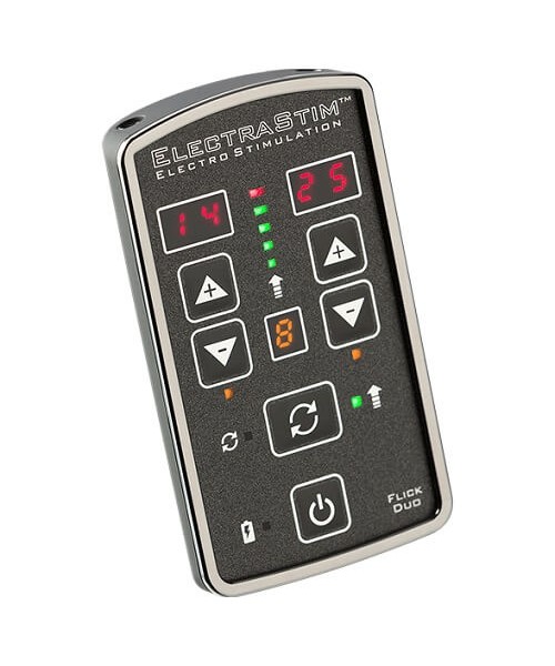 ElectraStim Flick Duo Stimulator Multi-Pack EM80-M Rechargeable Electrosex Set