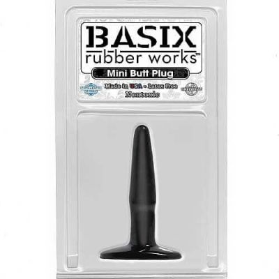 BASIX Mini Butt Plug Black