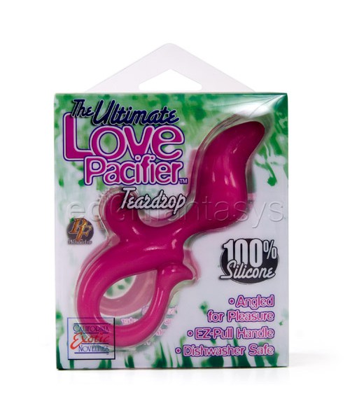 Love pacifier teardrop
