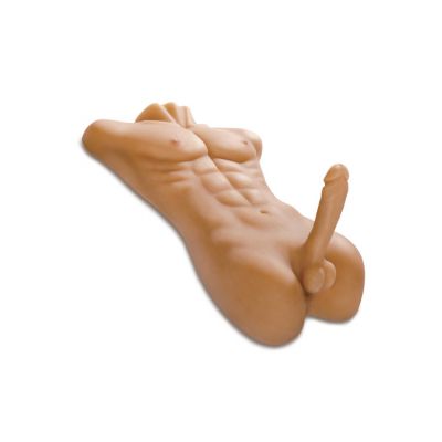 Pipedream Realistic Male Torso Sex Doll with 8 Dildo