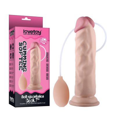 Soft Ejaculation Cock With Ball 8 5in