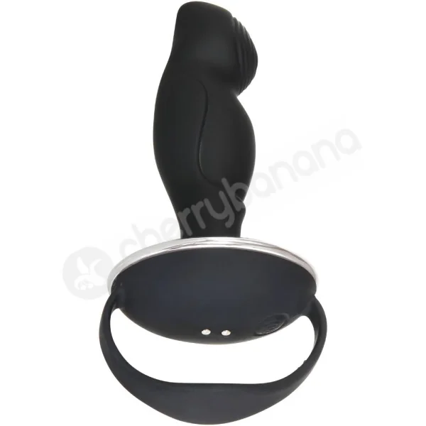 Zero Tolerance The Handyman Black Vibrating Soft & Squishy Anal Plug With Remote
