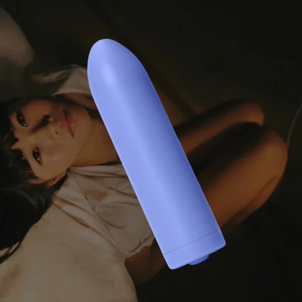 ZEE Rechargeable Bullet Vibrator by Dame - Periwinkle