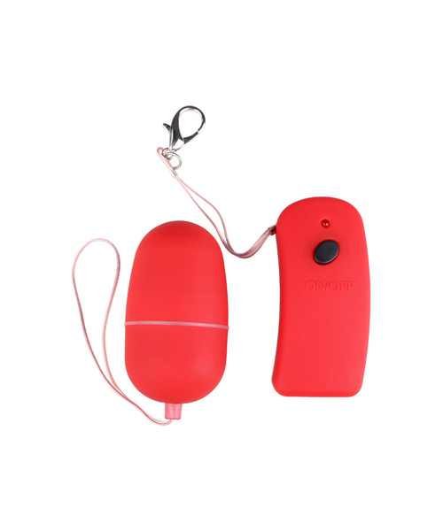Red vibro bullet with remote control