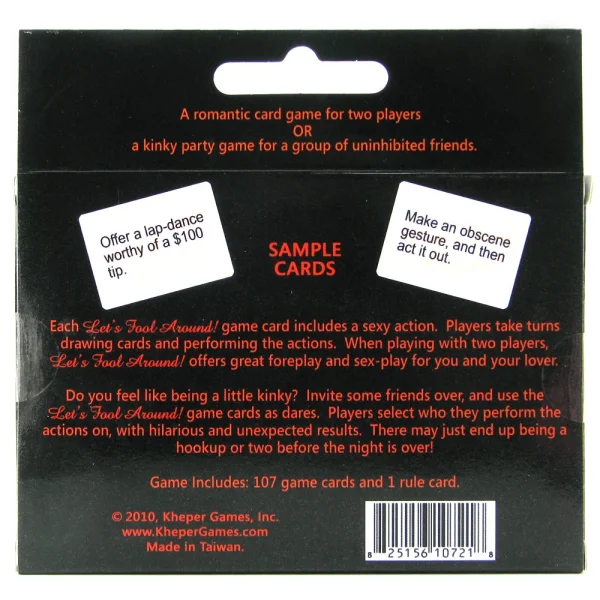 Let’s Fool Around! Card Game