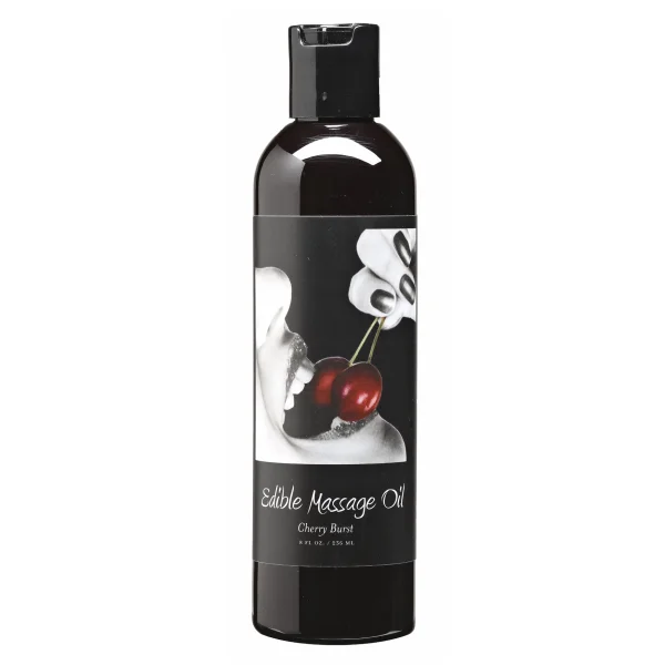 Earthly Body Edible Massage Oil 8oz