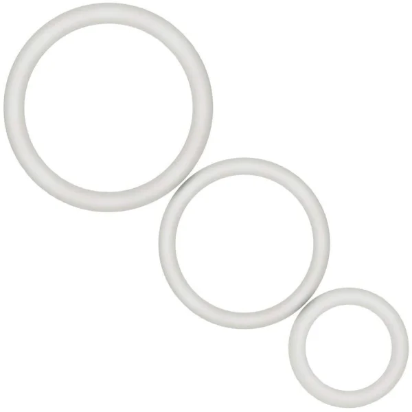 Glow in the Dark Silicone Cockring Set