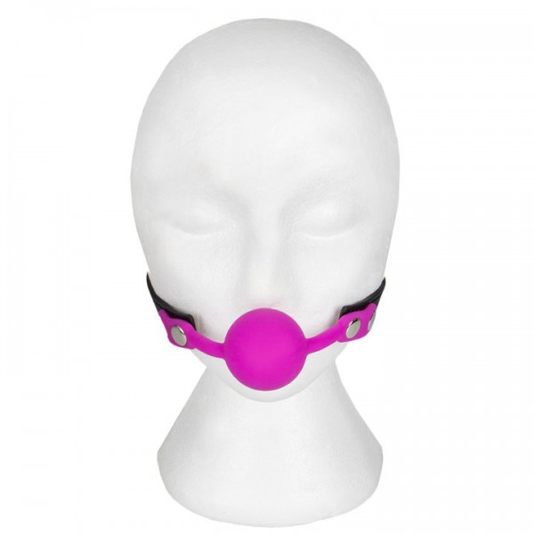 Bondara Humble Humiliation Purple Silicone Ball Gag
