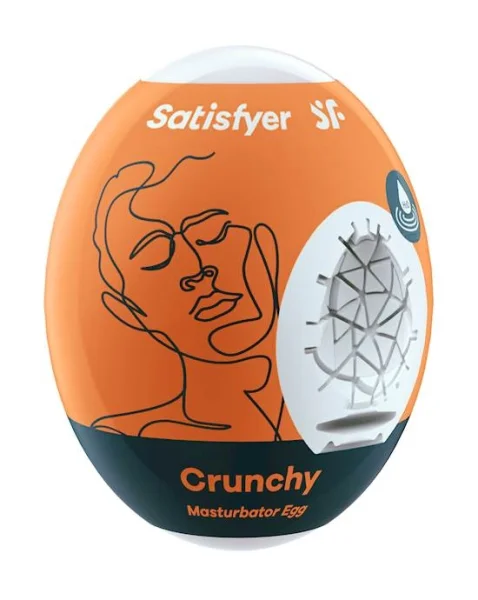 Satisfyer Masturbator Egg Single Crunchy