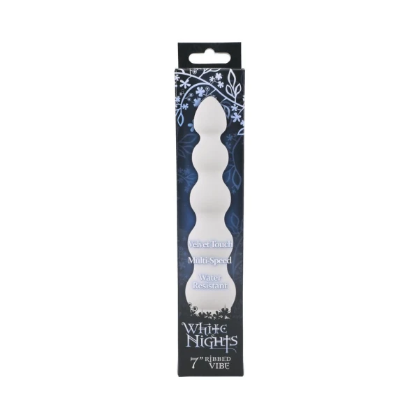White Nights 7 inches Ribbed Vibrator — image 12 of 12