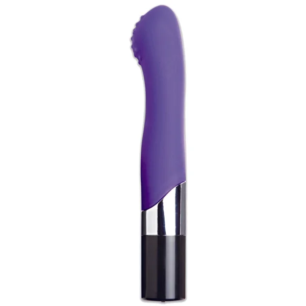 Pearl 10 Function Rechargeable Silicone Vibrator By Nu Sensuelle - Purple — image 4 of 5