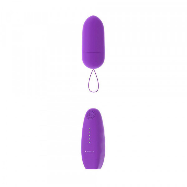 B Swish Bnaughty Classic Unleashed Bullet Vibrator - Grape