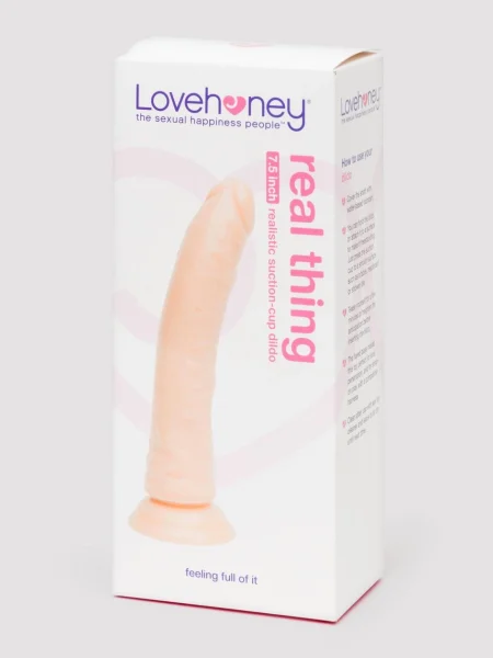 Lovehoney Real Thing Suction Cup Dildo 7.5 Inch