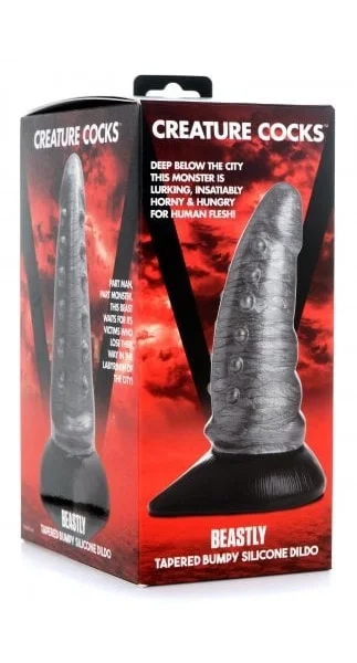 Creature Cocks Beastly Tapered Bumpy Silicone Dildo