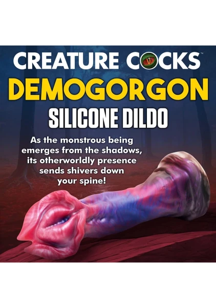 Demogorgon 9" Silicone Suction Cup Dildo By Creature Cocks