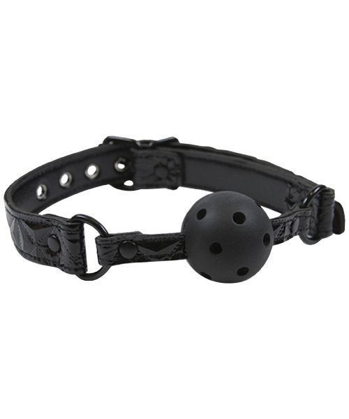 New Sensations Novelties Sinful Ball Gag - Black