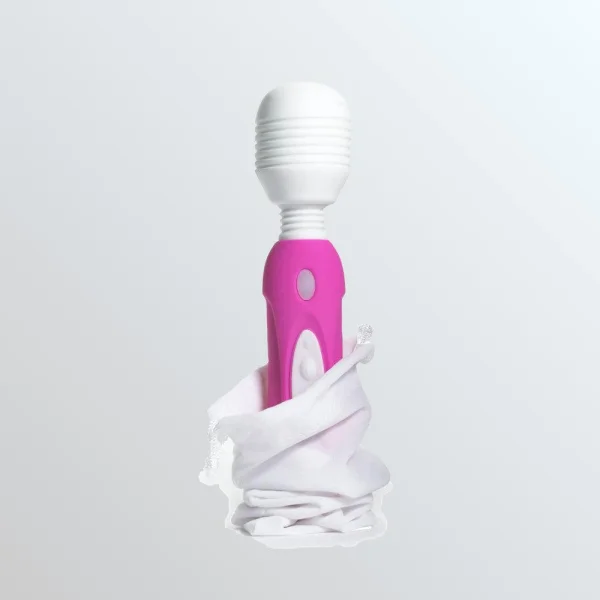 Mystic Powerful Vibrating Silicone Wand - Pink
