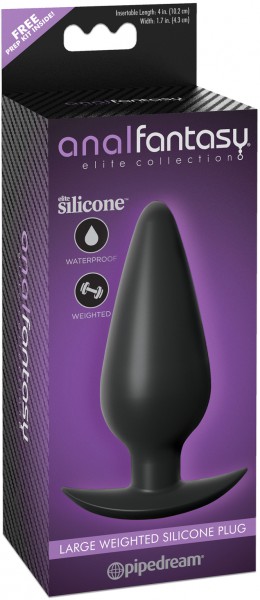 Large Weighted Silicone Plug