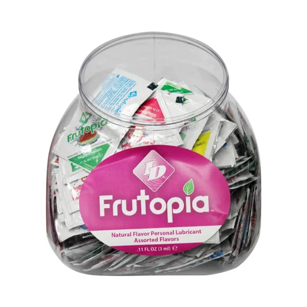Id Frutopia Flavored Lubricant Assorted Foils (jar Of 288)