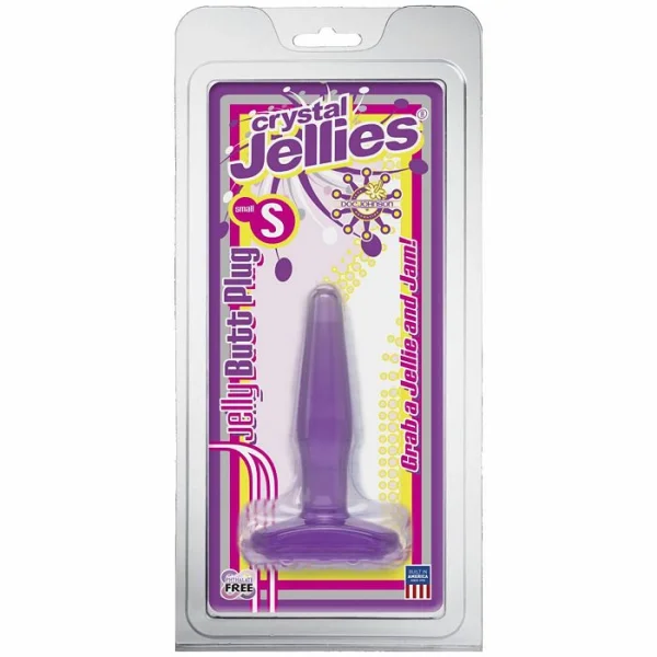 Crystal Jellies Butt Plug Purple Small — image 7 of 16