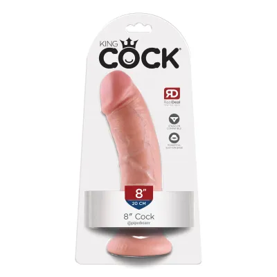 King Cock 8 Inch Cock Flesh