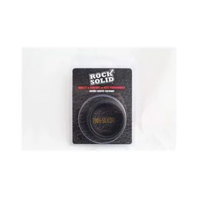 Rock Solid Silicone Black C Ring 1 3 4