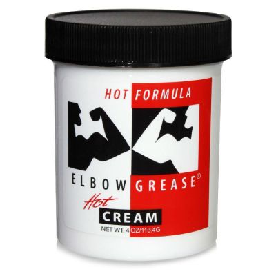 Elbow Grease Hot Cream Oil Based Lube 4oz