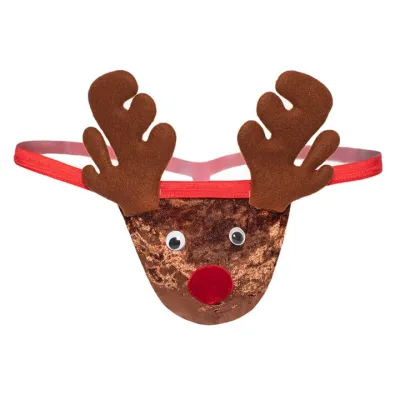 Bondara Man Rude Dolph Novelty Reindeer G String