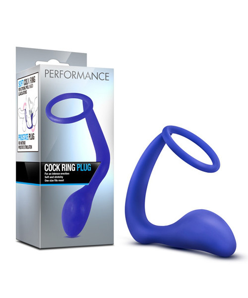 Blush Performance Cock Ring Plug