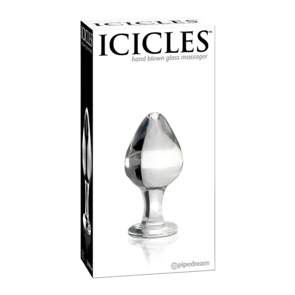 Icicles No. 25 Glass Butt Plug