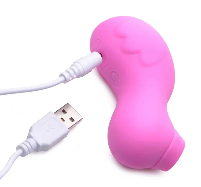 Clit Toys - Sucky Ducky Silicone Clitoral Stimulator - Pink