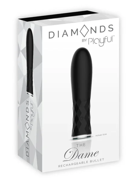 Playful Diamonds The Dame - Rechargeable Bullet