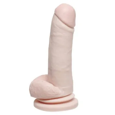 Basix Rubber Worx 8inch Dong with Suction Base