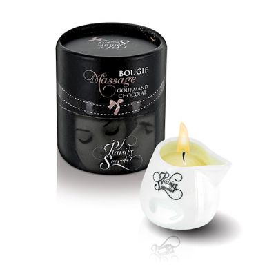 Plaisirs Secrets Massage Candle Chocolate