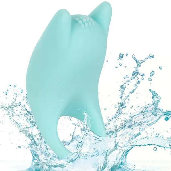 Silicone Rechargeable Dual Exciter Enhancer Vibrating Cock Ring By CalExotics