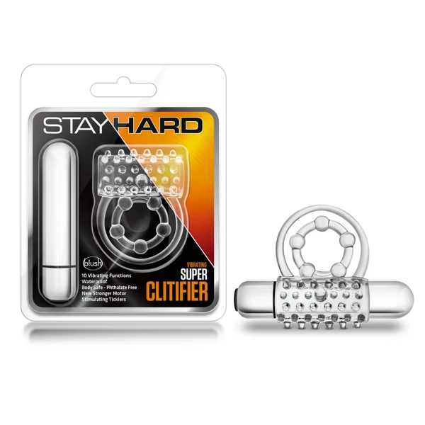 Stay Hard Vibrating Super Clitifier Clear — image 15 of 16