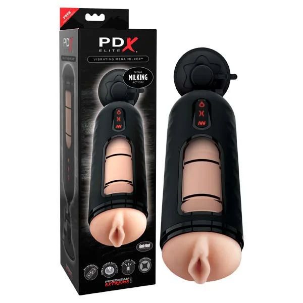 Pipedream Extreme Toyz Elite Vibrating Mega Milker — image 2 of 5