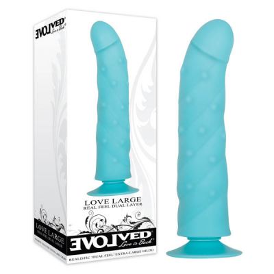 Love Large 10 Dual Layer Cock