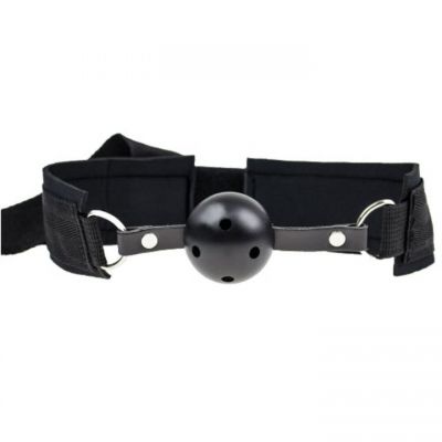 Bondara Back and Wrist Restraint with Ball Gag