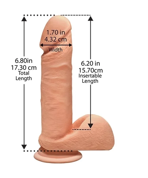 The D - Perfect D - 7 Inch with Balls - Vanilla — image 4 of 4