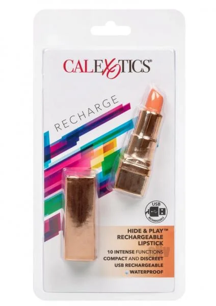 Hide & Play Rechargeable Lipstick Vibe