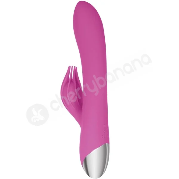 Adam & Eve Clit Tickling Pink Dual Stimulation Vibrating Rabbit