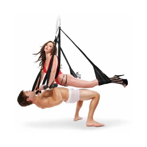 Fetish Fantasy Yoga Sex Swing Black Ceiling Mount — image 14 of 18