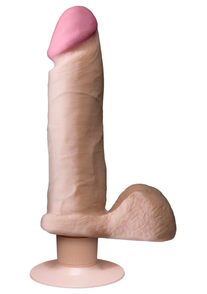 Realistic Cock - UR3 Ultraskyn Vibrating 8 inch Black