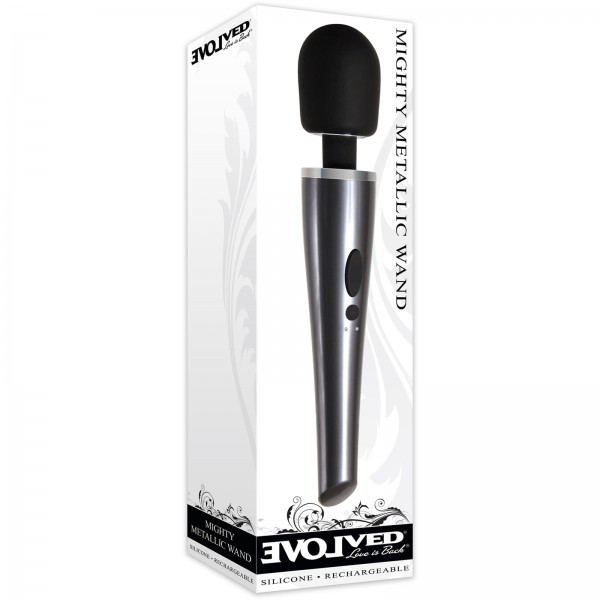 Metallic 12'' Wand Massager