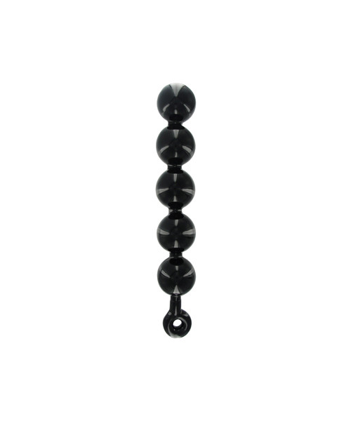 Black Baller Anal Beads
