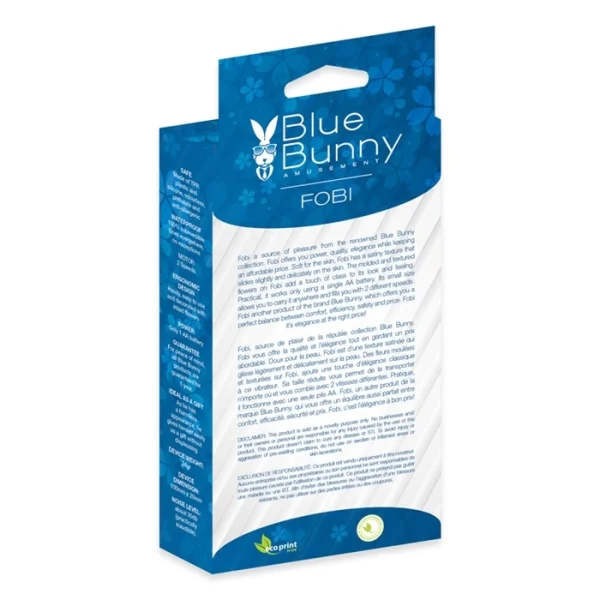 Blue Bunny - Fobi Chic Bullet Vibrator — image 8 of 8