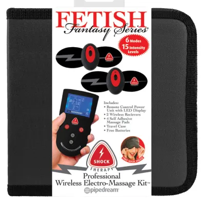 Pipedream Products Fetish Fantasy Professional Wireless Electro Massage Kit