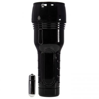 Boss Hole in One Realistic Vibrating Masturbator 10 Inch